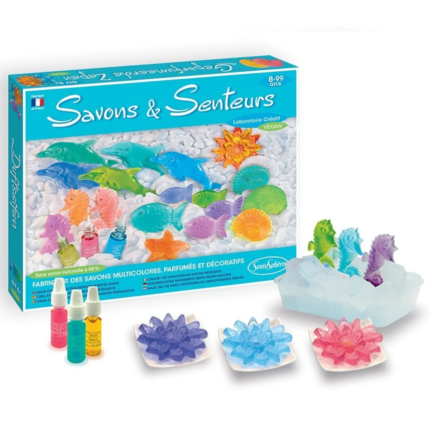 Laboratorio pastillas jabón del Mar · Sentosphere