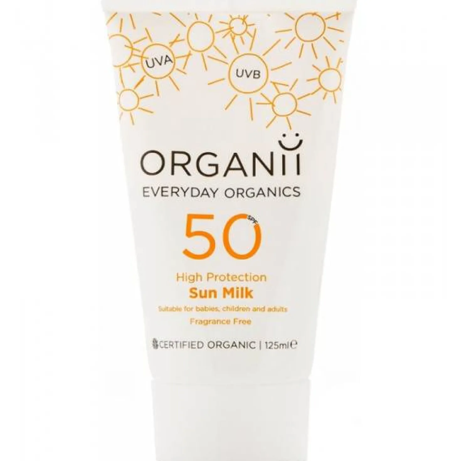 Leche Solar Organii FPS 50 125 ml