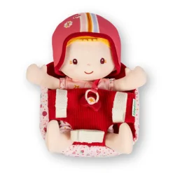 Lena muñeca y asiento de bicicleta · Lilliputiens