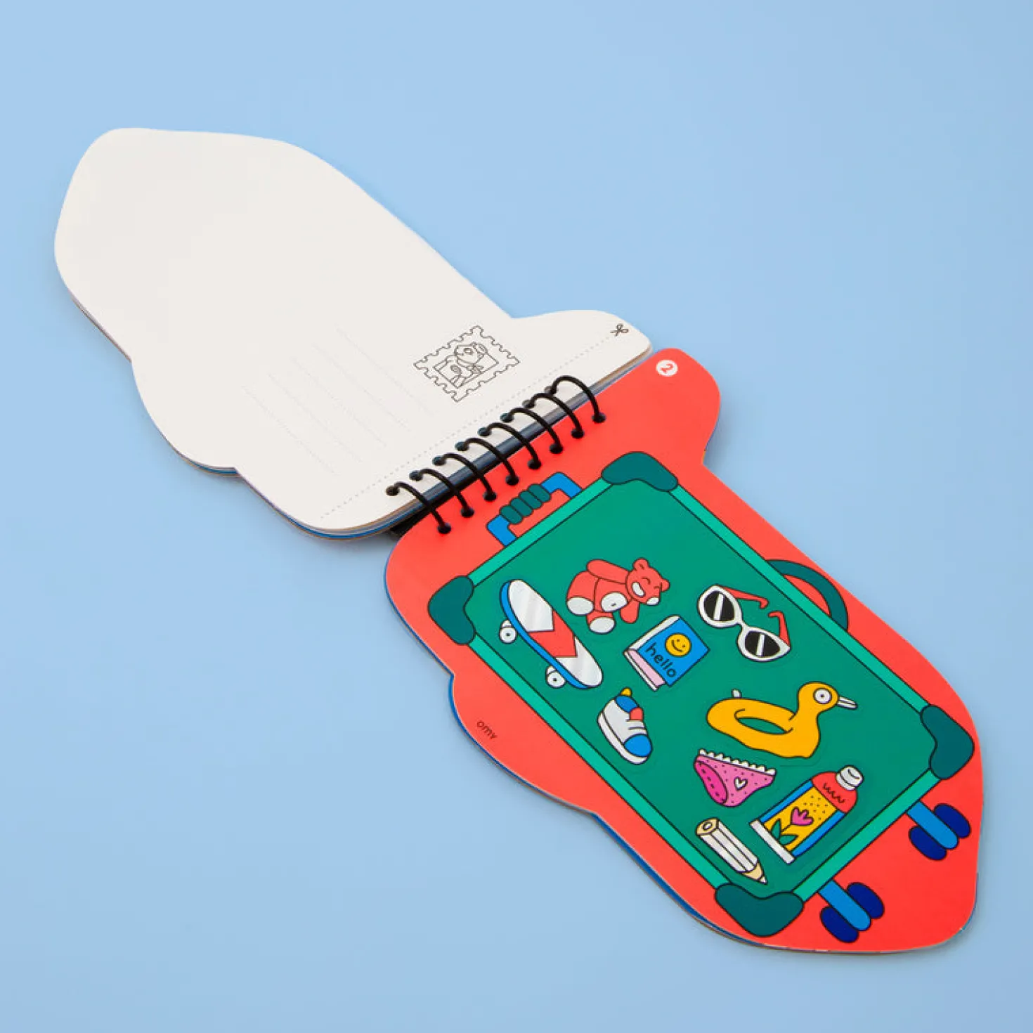 Libreta de pegatinas Vroom · Omy