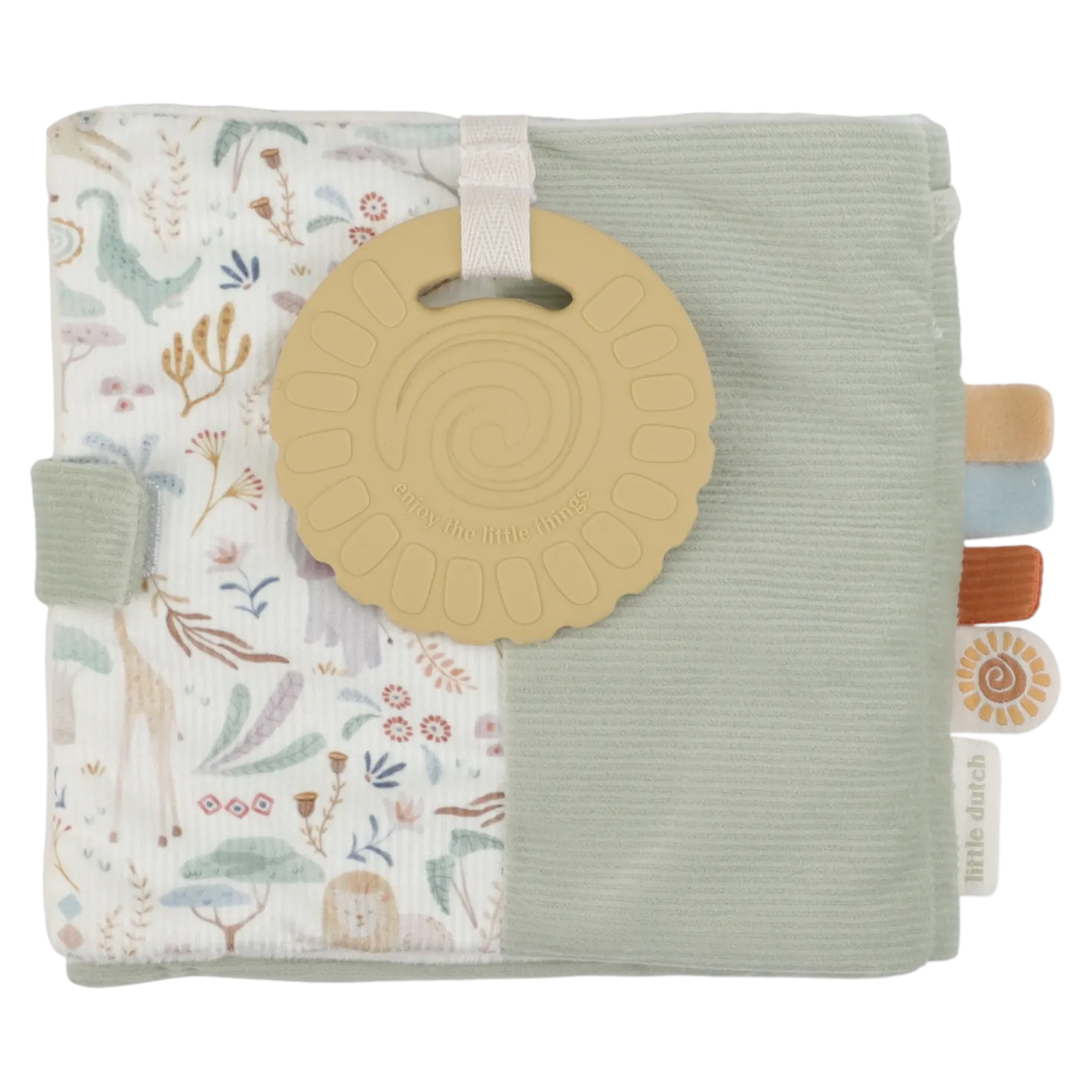 Libro Blandito Safari Friends · Little Dutch