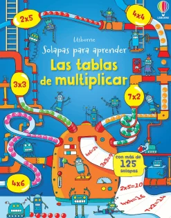 Libro con Solapas las Tablas de Multiplicar