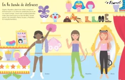 Libro de Pegatinas Disfraces