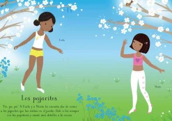Libro de pegatinas · Visto a mis amigas ¡Ya es primavera!