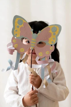 Libro de recortar y pintar máscaras · Little Dutch