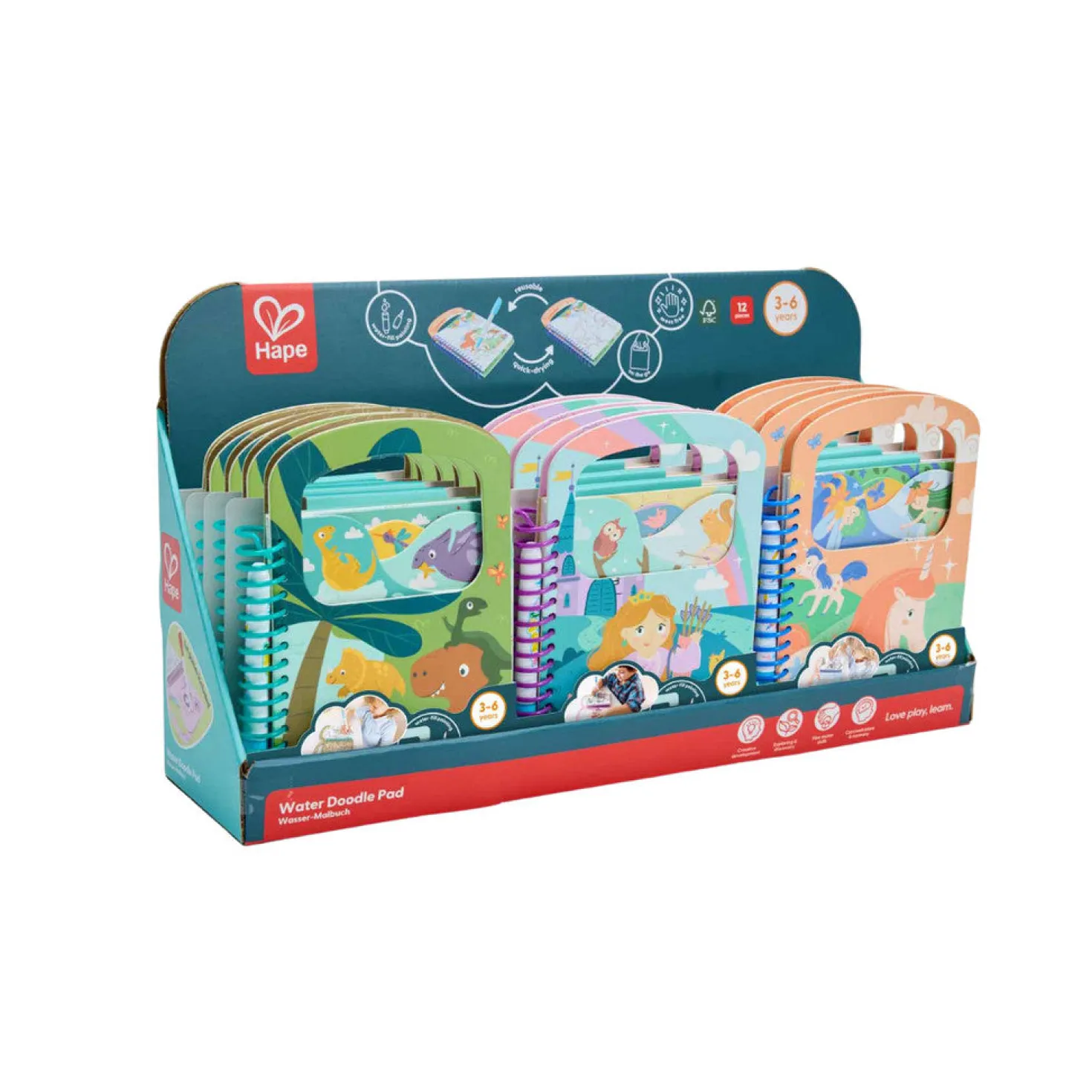 Libro Mágico al agua · Hape