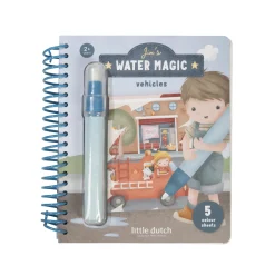 Libro Mágico al agua Jim Vehículos · Little Dutch