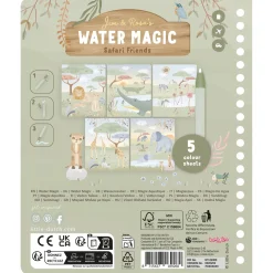 Libro Mágico al agua Safari Jim · Little Dutch