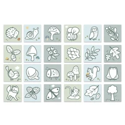 Libro para colorear Forest Friends · Little Dutch