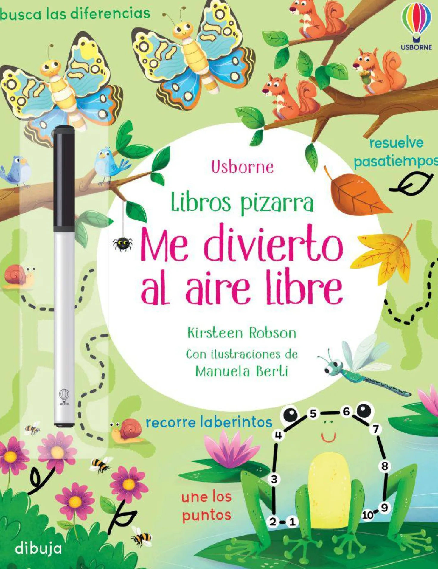 Libro Pizarra · Me divierto al aire libre