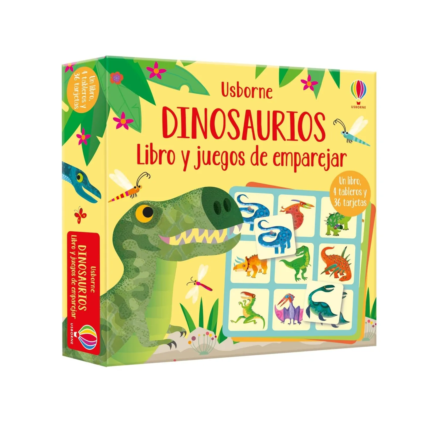 Libro y Juego de Emparejar · Dinosaurios