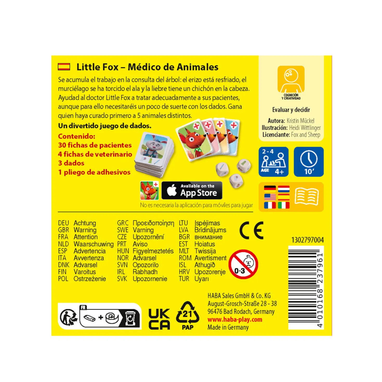 Little Fox Médico de Animales · HABA