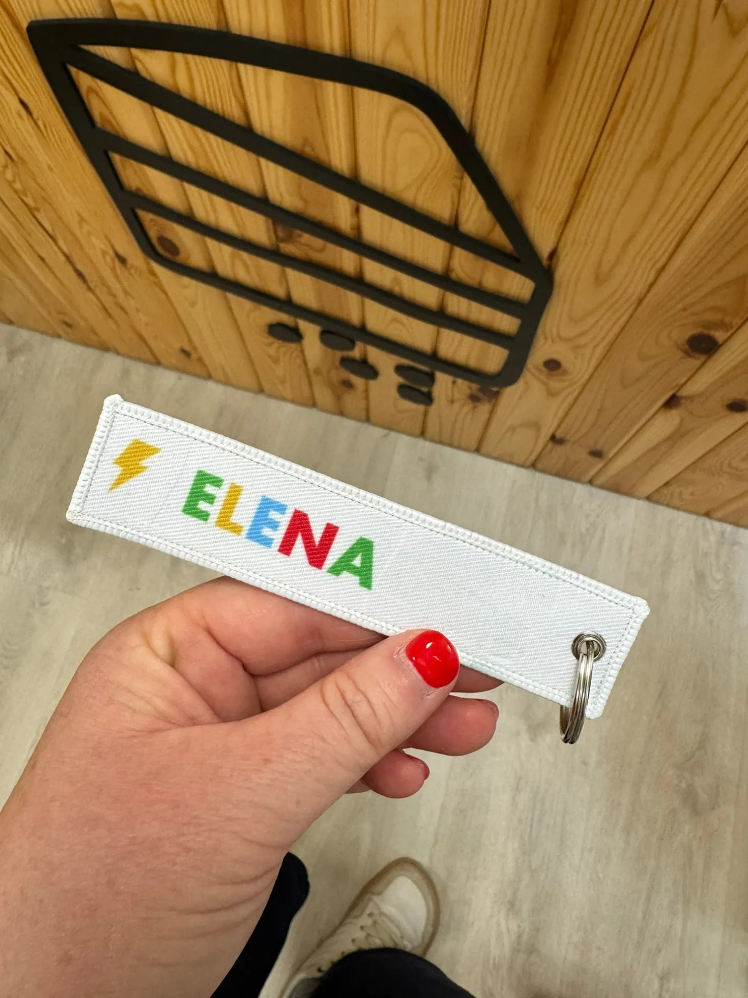 Llavero loneta personalizado · Primary