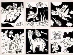 Lámina de Terciopelo Dinos · OMY