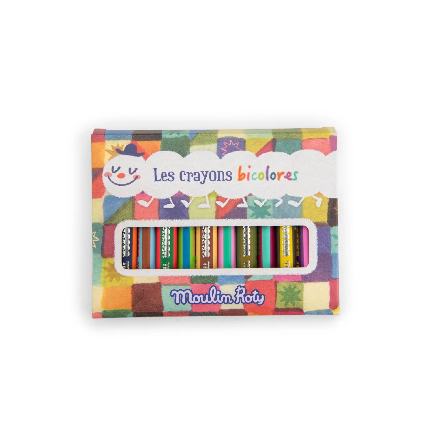 Lápices bicolores Pequeñas Maravillas · Moulin Roty