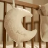 Luna con estrellas Musical Newborn Natural · Little Dutch