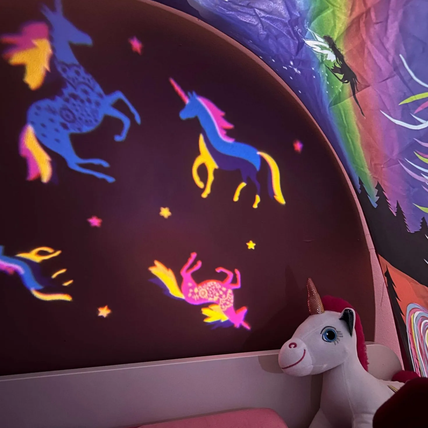 Luz linterna Proyector Unicornio