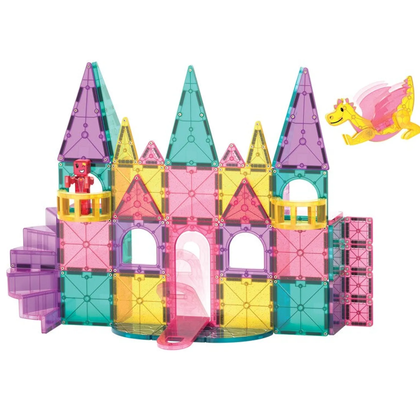 Magna-T Castle DLX + MicroMags Set 48 piezas