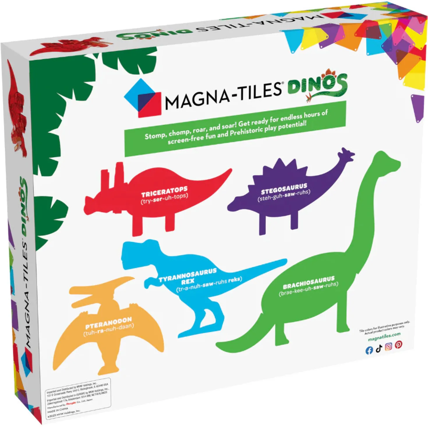 Magna-T Dino World Set 5 piezas