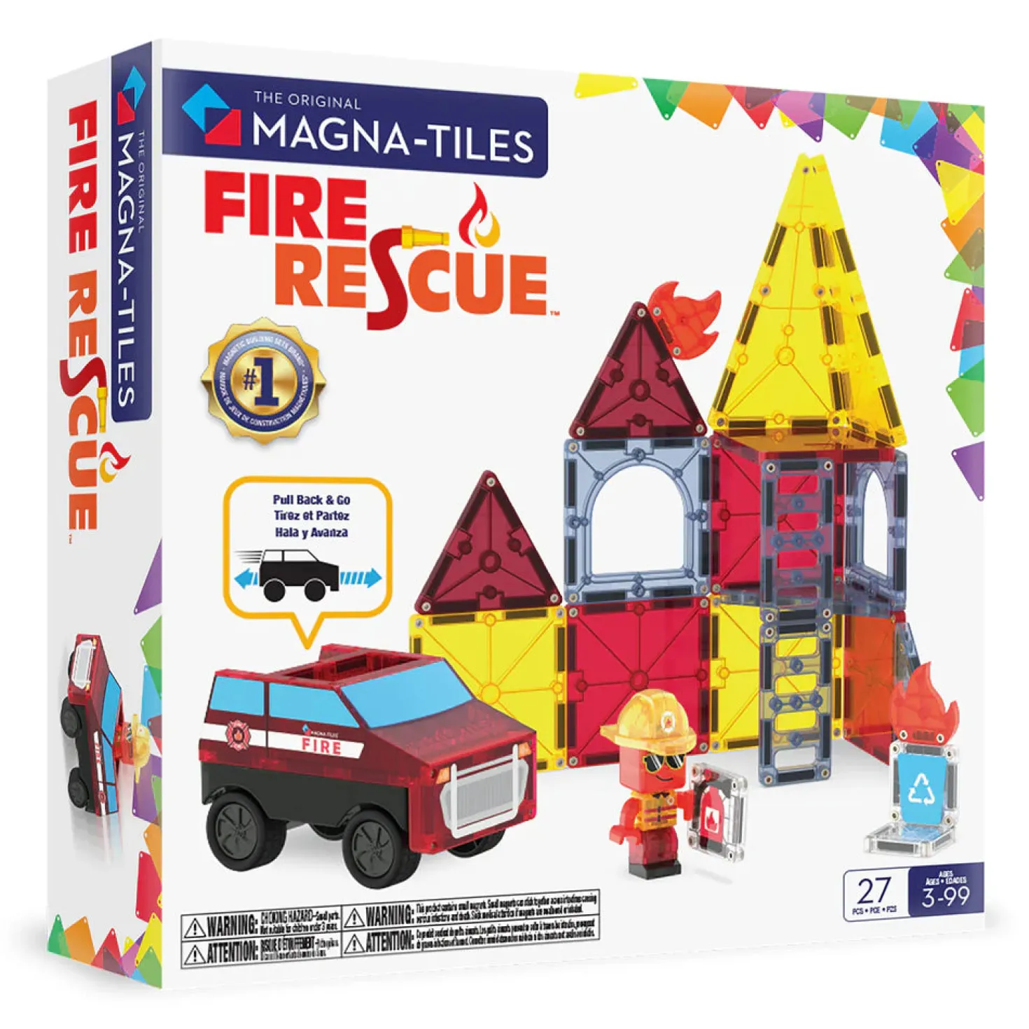 Magna-T Fire Rescue 27 piezas