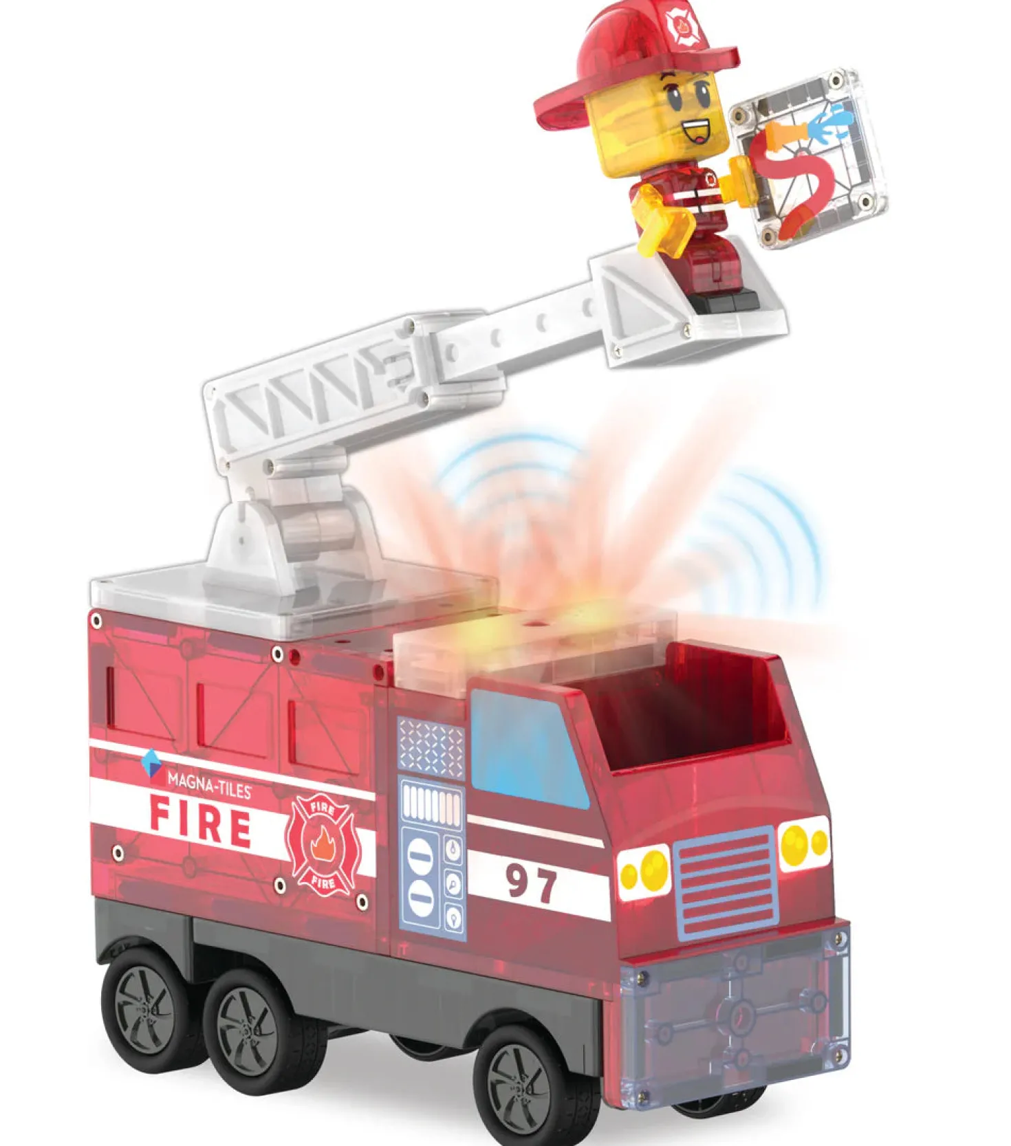 Magna-T Fire Station Set 50 piezas