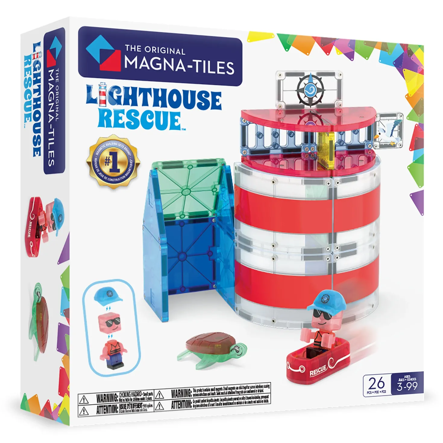 Magna-T Lighthouse Rescue 25 piezas