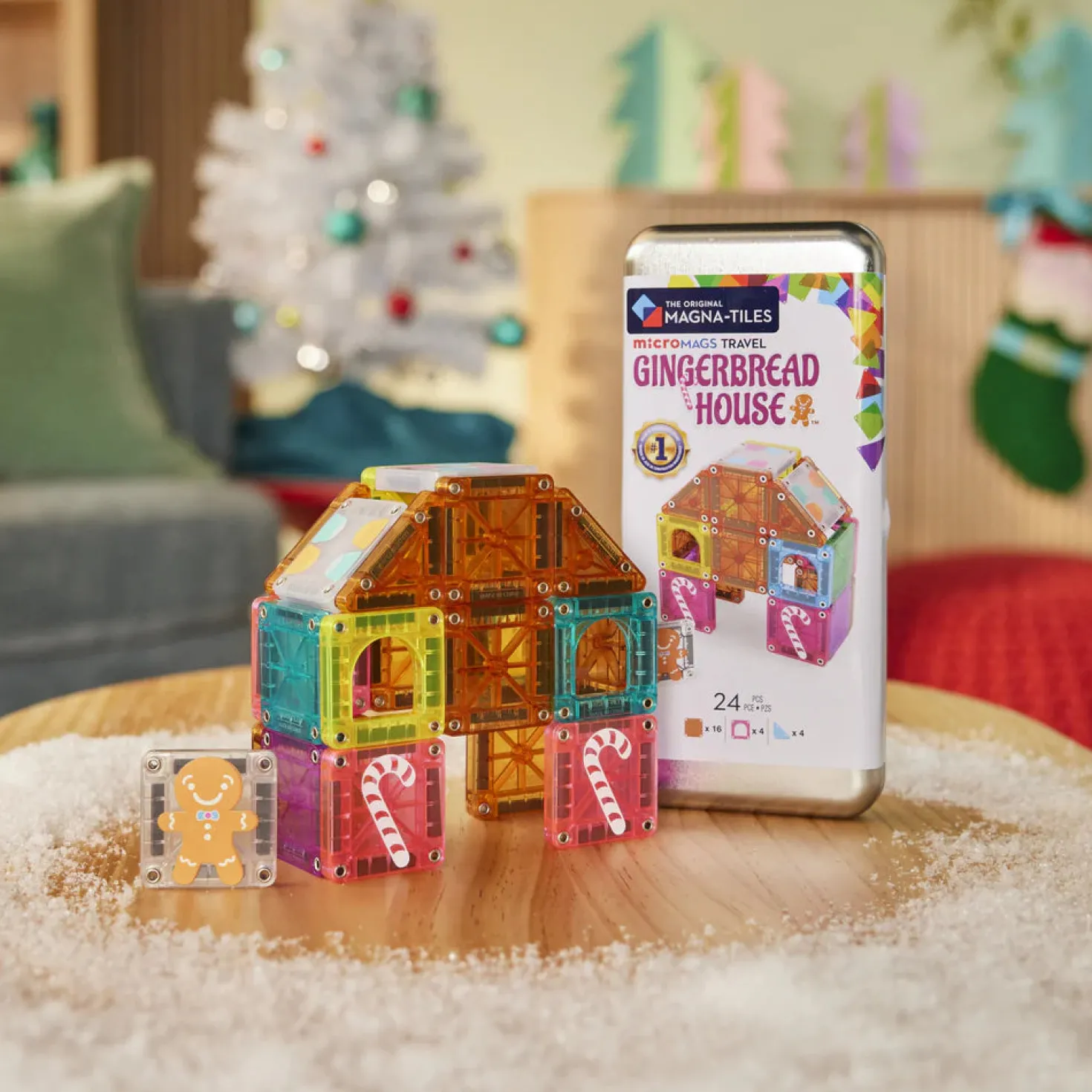Magna T MicroMags Ginger bread House Travel Set 26 piezas