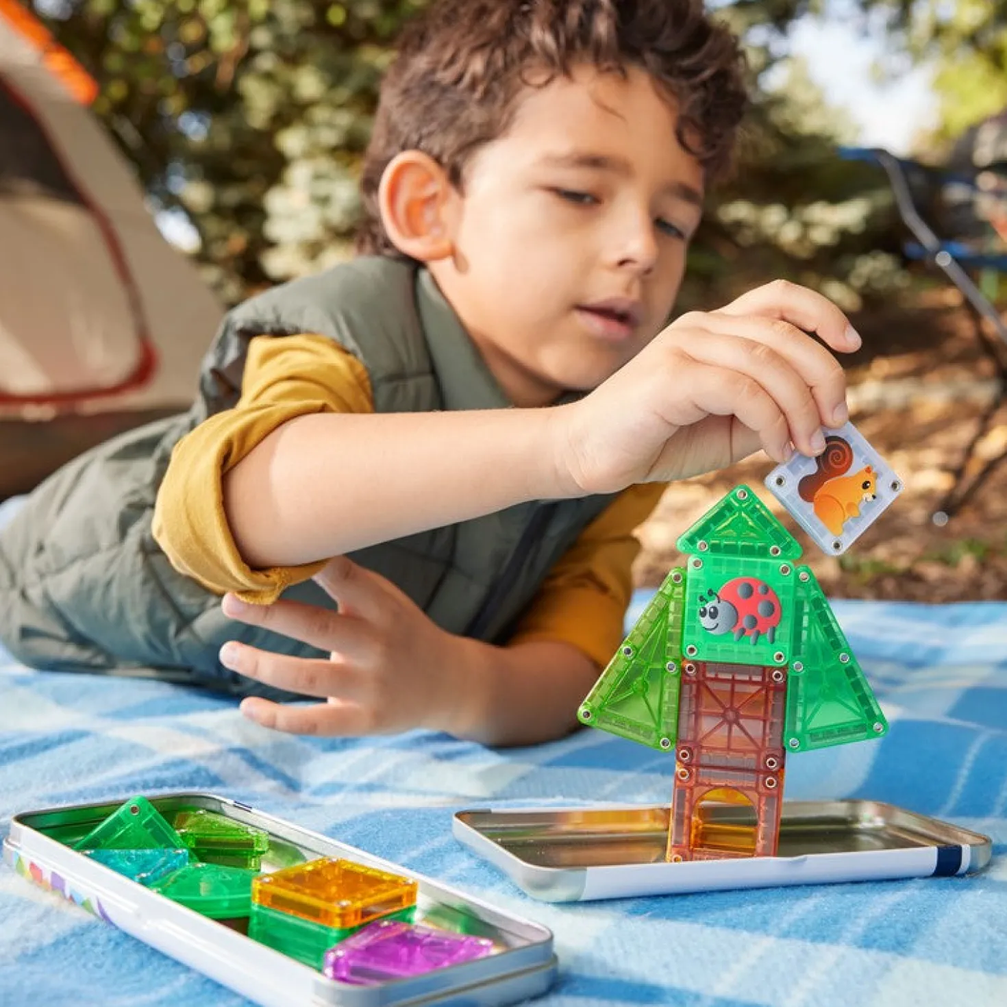 Magna T MicroMags Treehouse Travel Set 26 piezas