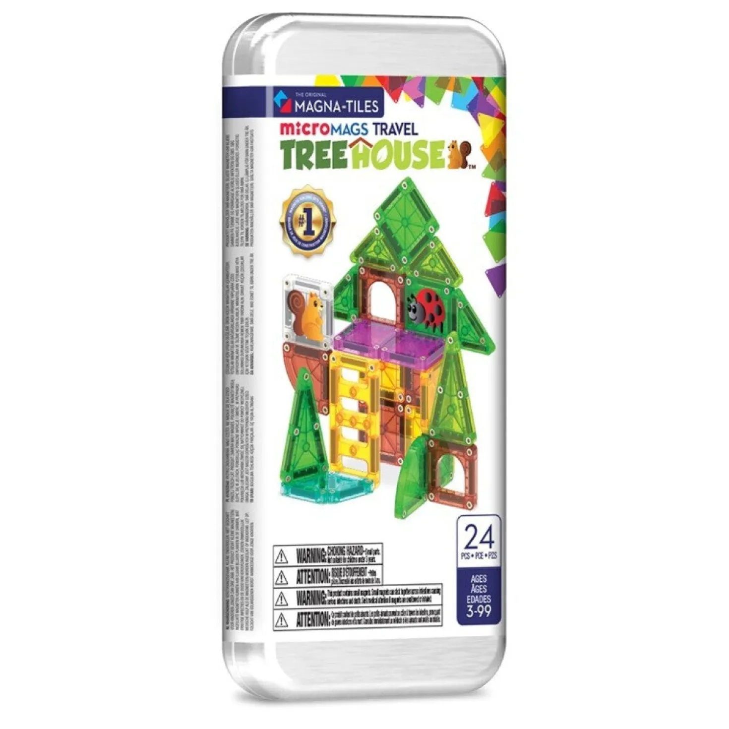 Magna T MicroMags Treehouse Travel Set 26 piezas