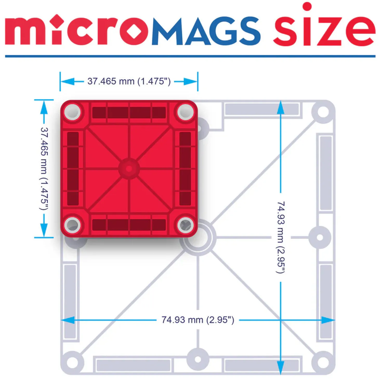 Magna-T MicroMags Winter Travel Set 26 piezas