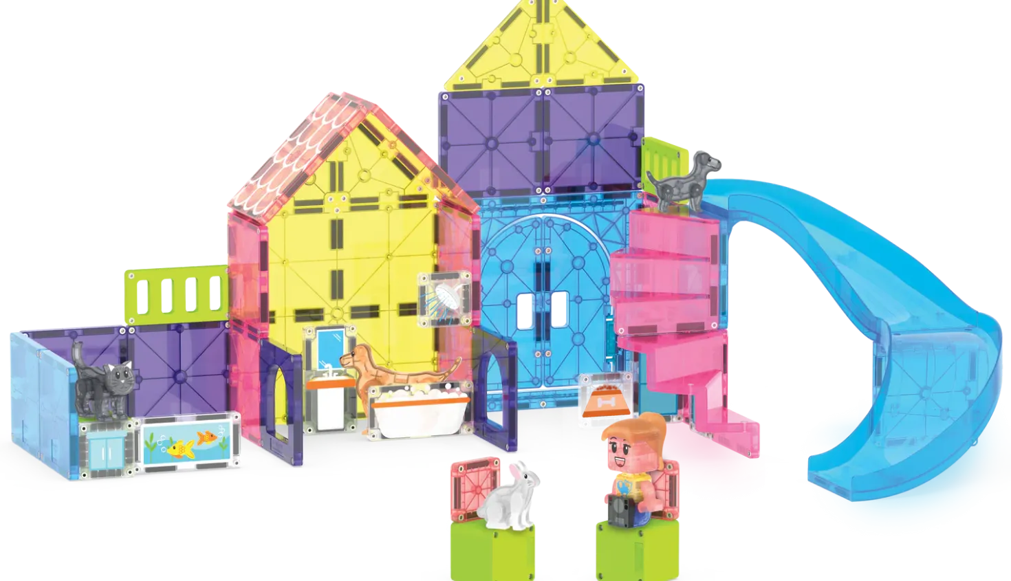 Magna-T Pet Playhouse Set 50 piezas