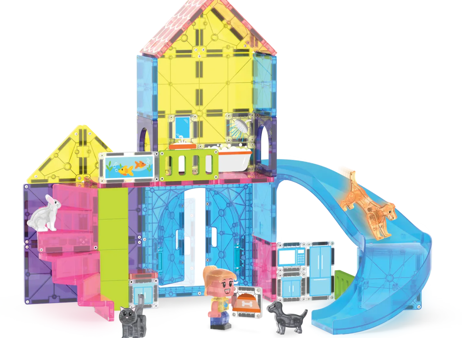 Magna-T Pet Playhouse Set 50 piezas
