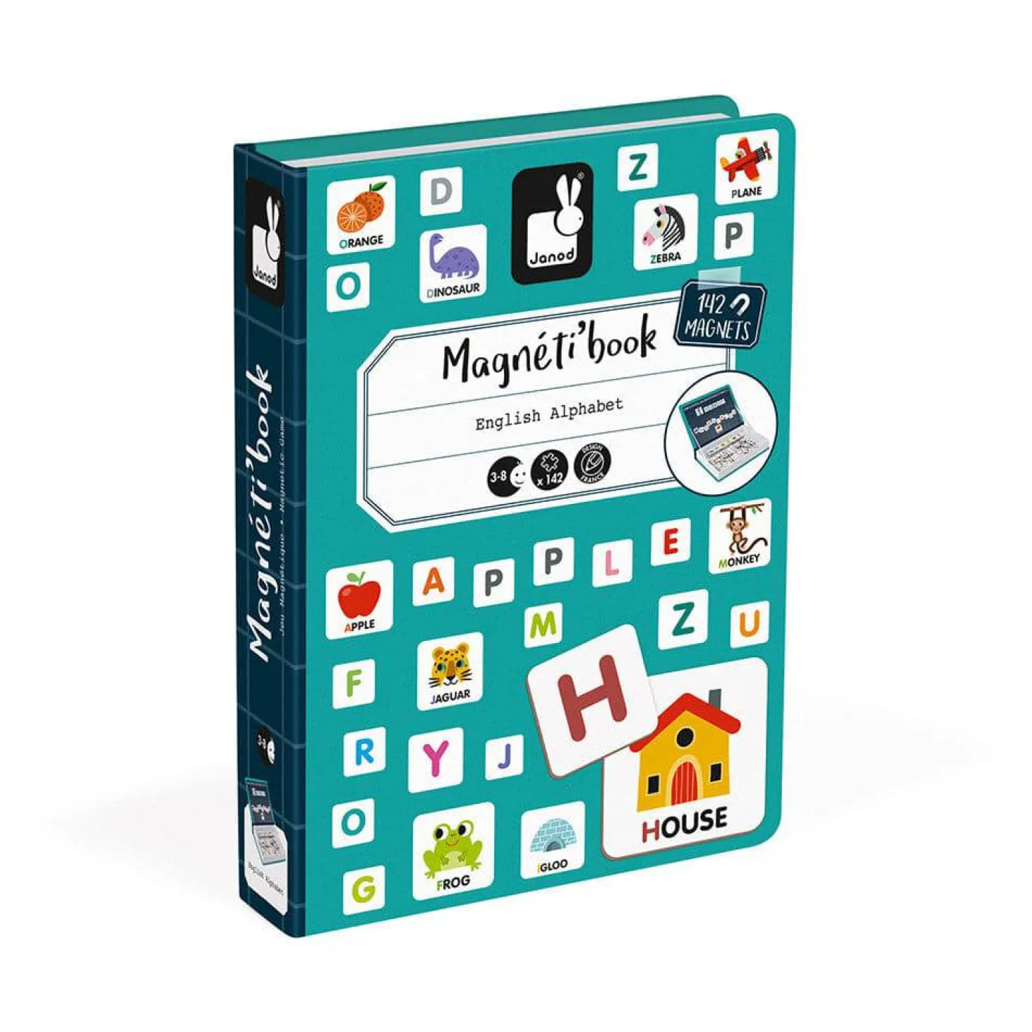 Magneti'Book Alfabeto en Inglés · Janod