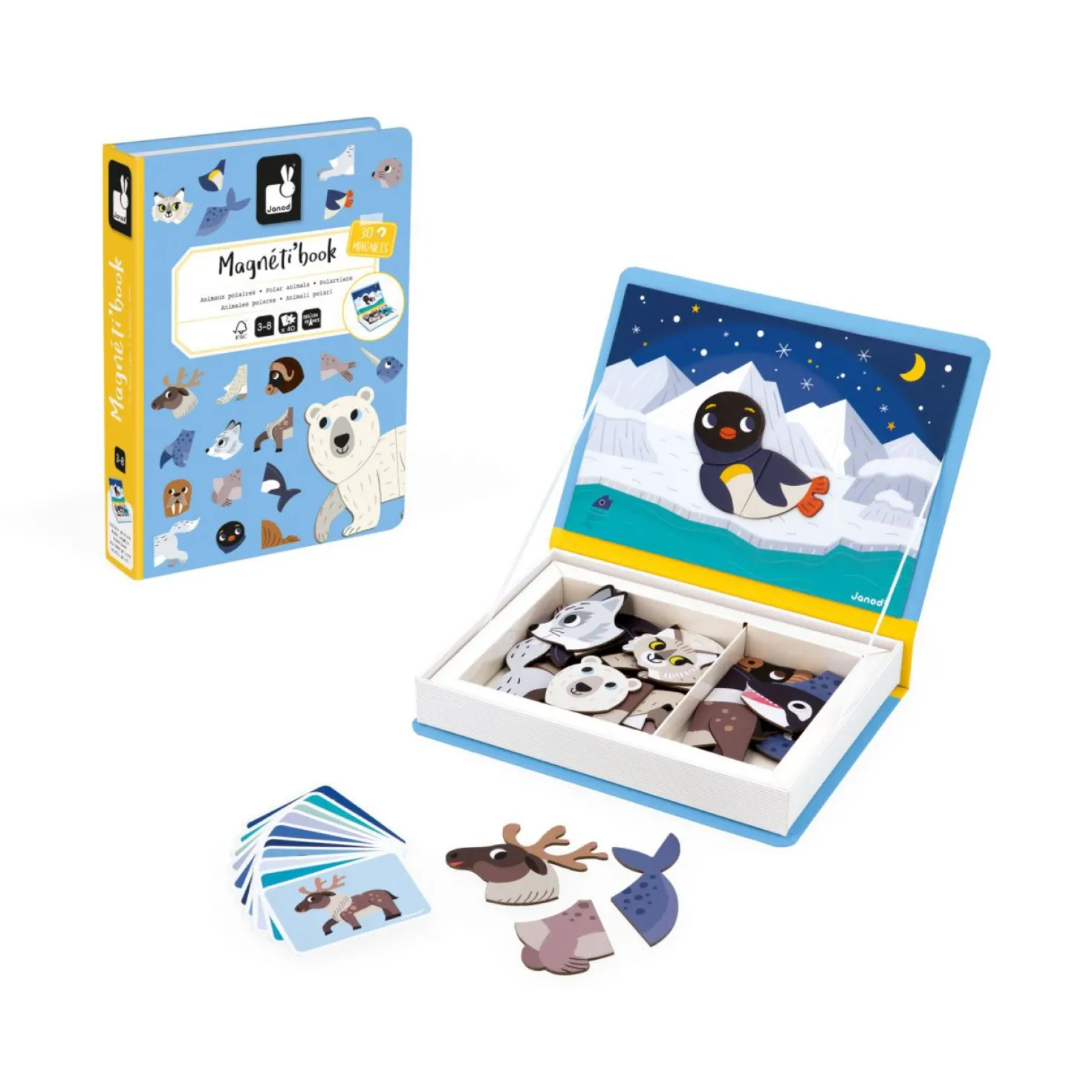 Magneti'Book Animales polares · Janod