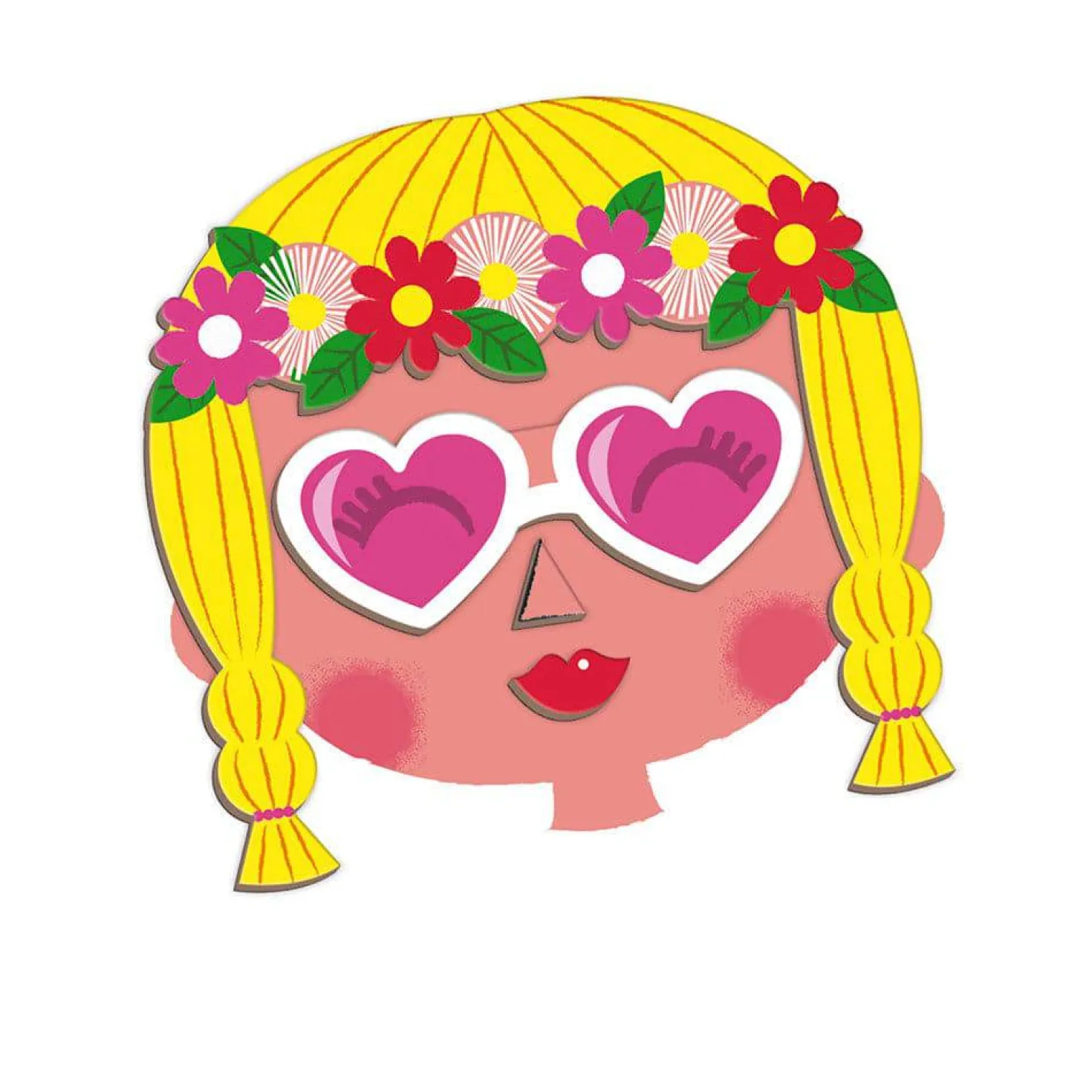 Magneti'Book Crazy Faces Chicas · Janod