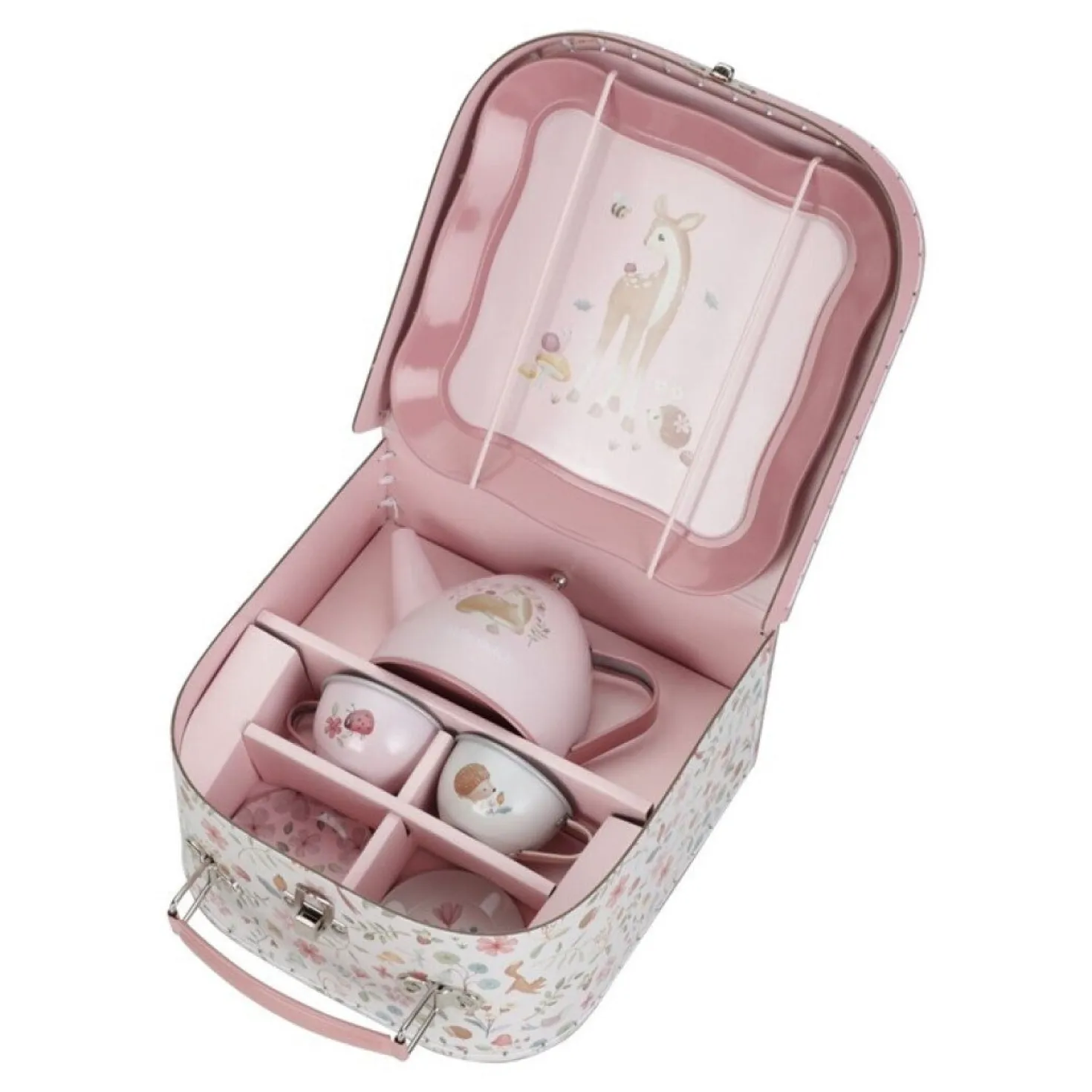 Maleta con Set de Té de Fairy Garden · Little Dutch
