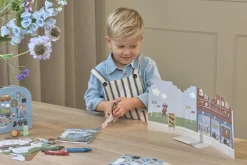 Maleta de creatividad Jim Vehículos · Little Dutch
