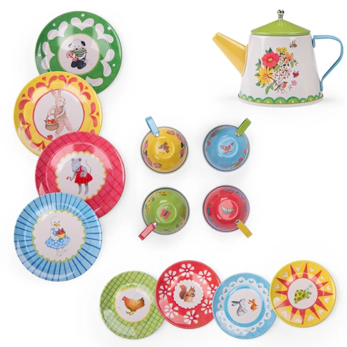 Maletín de Té metal Gran Familia · Moulin Roty