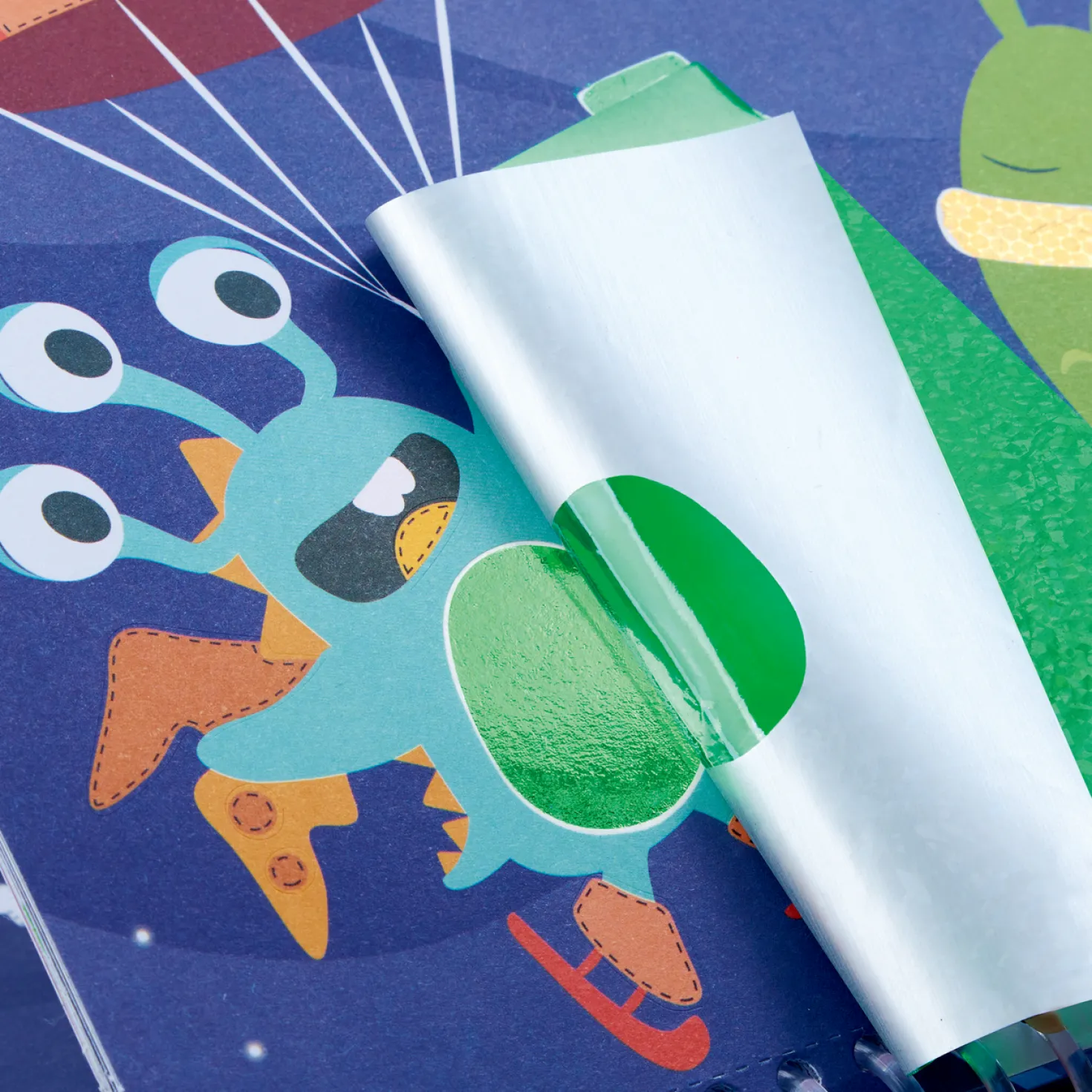 Maletín Pegatinas Galactic · Hape