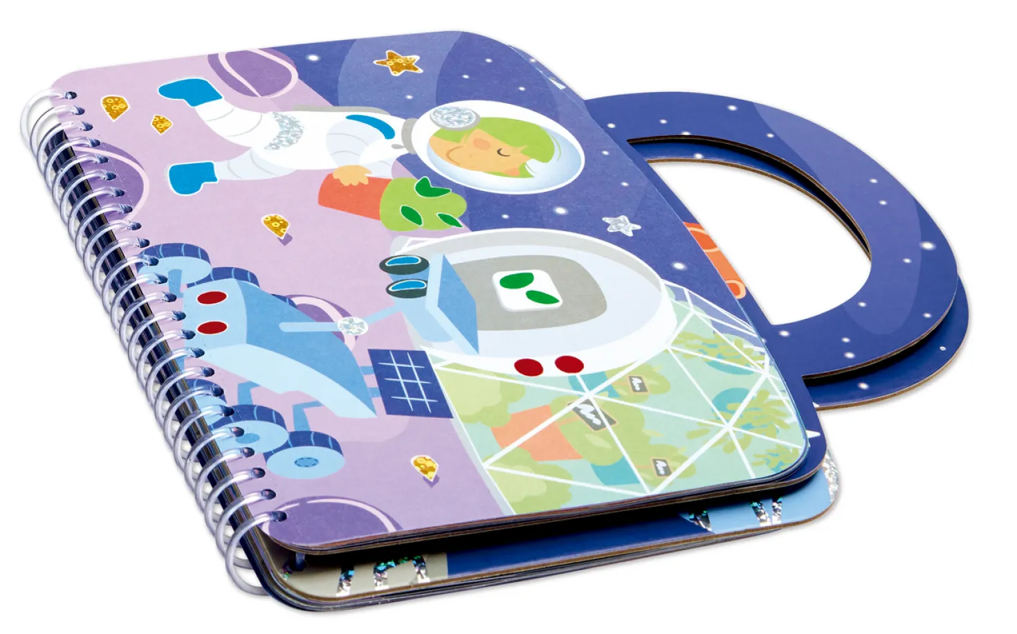 Maletín Pegatinas Galactic · Hape