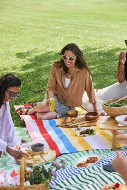Manta Picnic Dock&Bay Candy Stripes (2 tamaños)