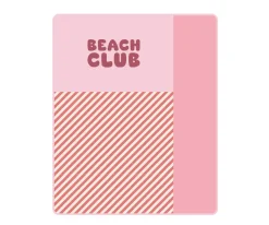 Manta Picnic Stripes Bloom & Blush 140 x 170