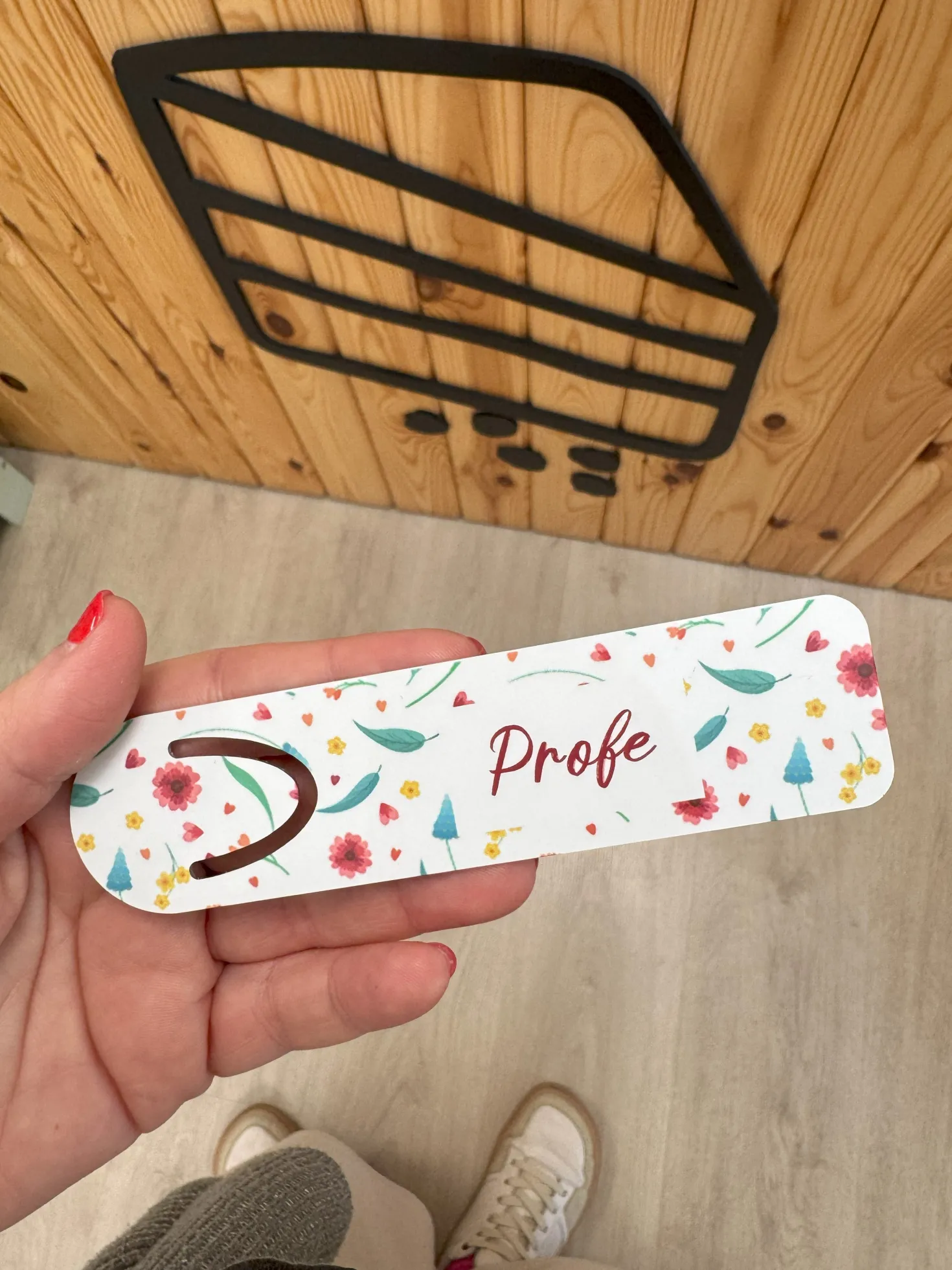 Marcapáginas personalizado · Bloom Liberty