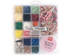 Maxi Caja 16 colores perlas Nature con accesorios · La Petite Épicerie