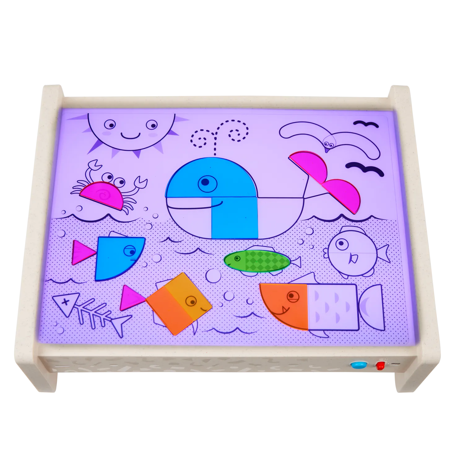 Mesa de Luz Kit educacional