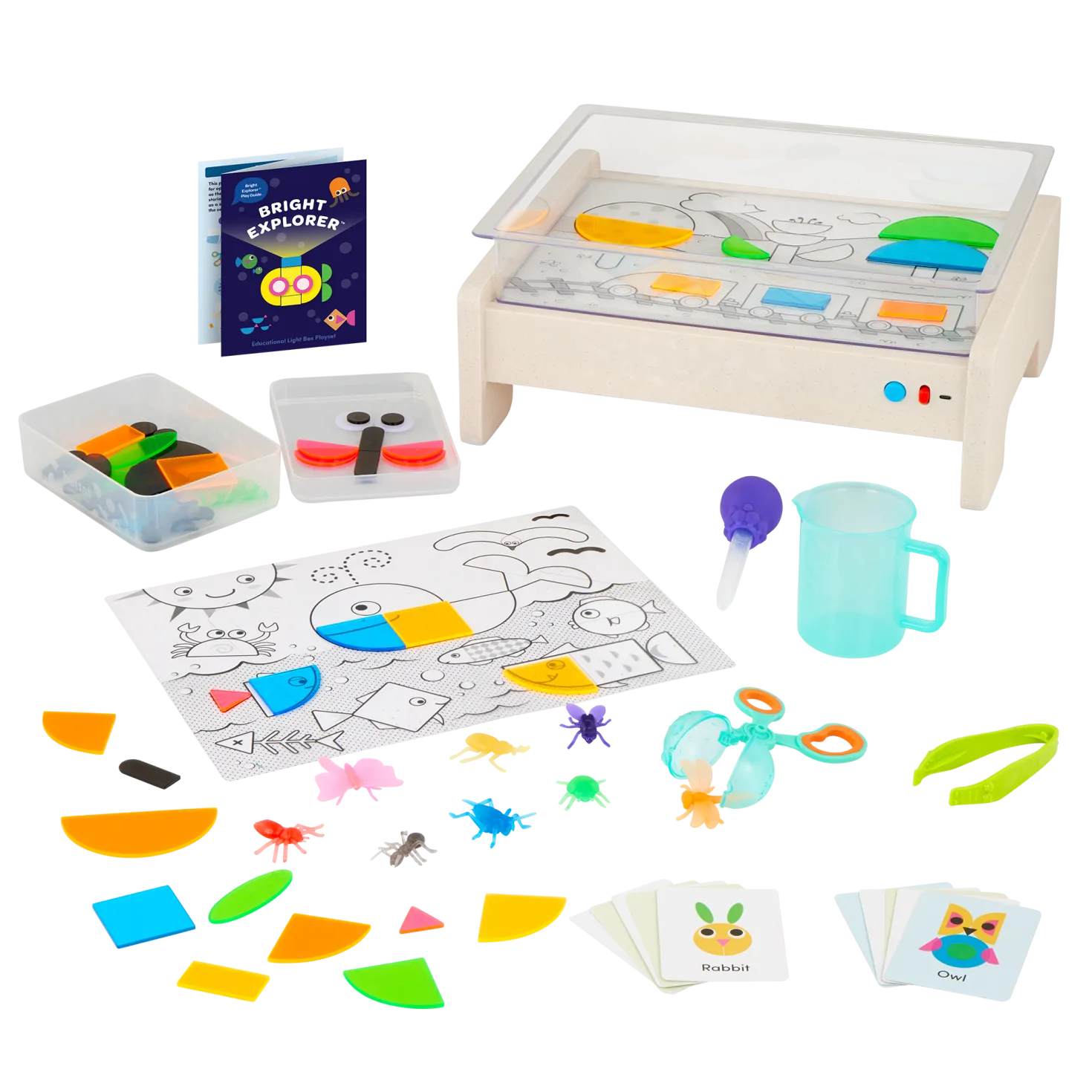 Mesa de Luz Kit educacional