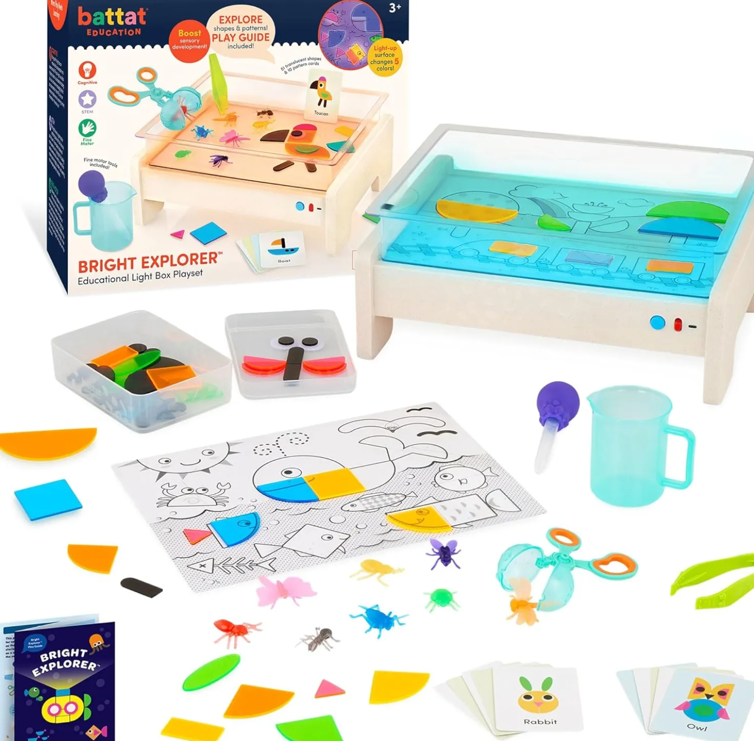 Mesa de Luz Kit educacional