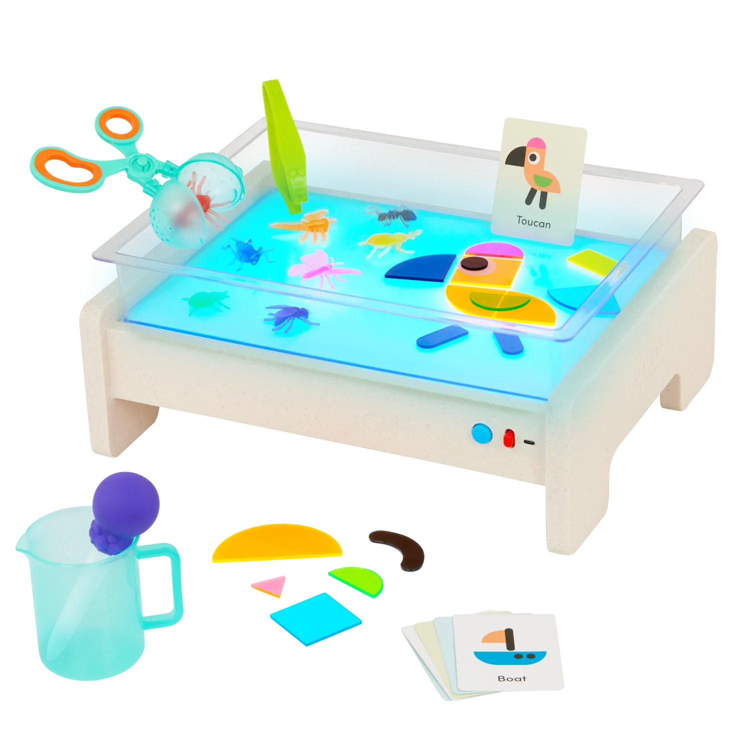 Mesa de Luz Kit educacional