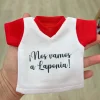 Mini Camiseta Personalizable