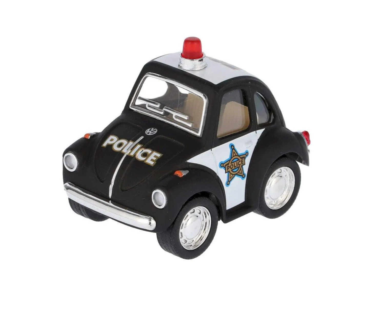 Mini Coche de Policía Negro